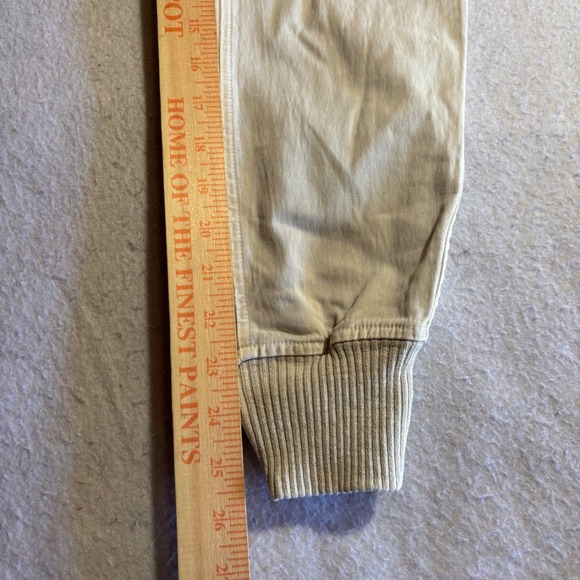 JAMES PERSE Standard Mixed Media Jogger Pants Drawstring Waist Pockets Size 1 - Picture 7 of 9